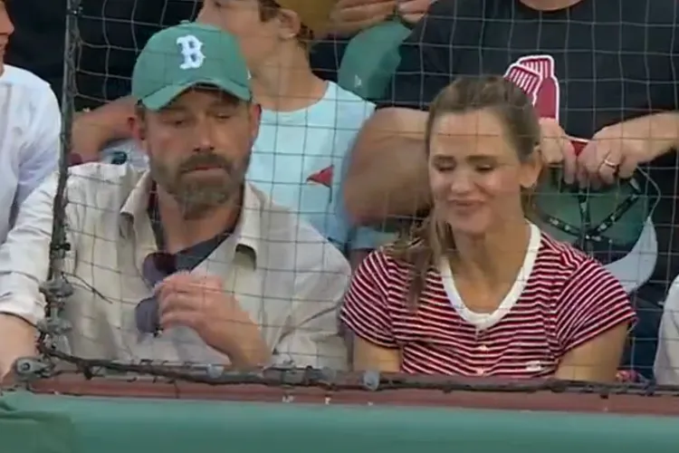 Ben Affleck and Jennifer Garner Take in Red Sox Game